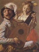 Hendrick Terbrugghen The Duo (mk08) oil painting artist